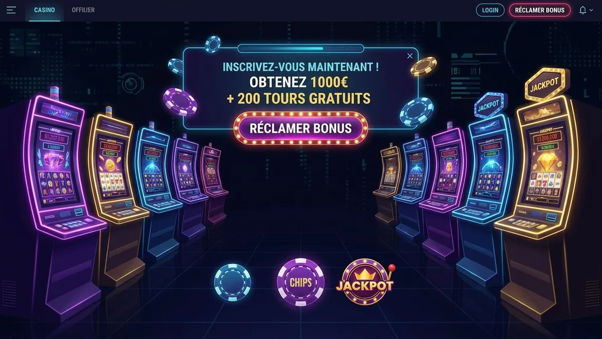 Inscription avec bonus